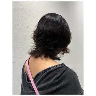 ミディアム パーマ Yukko/調布店 スタイリスト🌼のヘアスタイル
