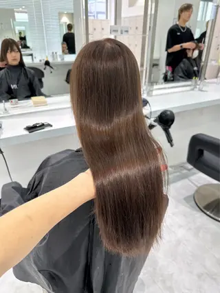 ロング カラー ヘアアレンジ 垢抜け透明感 カラー🪽ྀི🤎のヘアスタイル