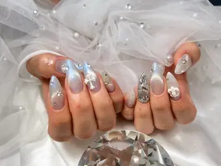 ネイル bijou nails 蓮のネイルデザイン