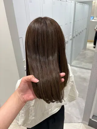 ミディアム カラー 女性リピ90%🍨 🩷佐藤みずきのヘアスタイル