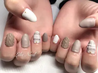ネイル モチの良さ◉ フィルインネイル♡のネイルデザイン