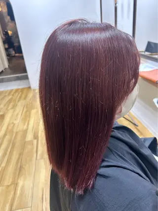 ミディアム 大井 陽菜のヘアスタイル