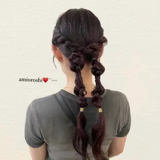 ヘアアレンジ 大阪ヘアセット🎀 Honokaのヘアスタイル