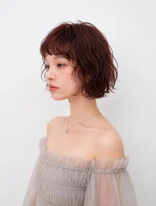 パーマ ショート ダメージレス コバヤシ　ヒロヒトのその他イメージ