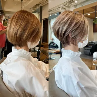 ショート ✨大人ショート専門 カットモデル/銀座のヘアスタイル