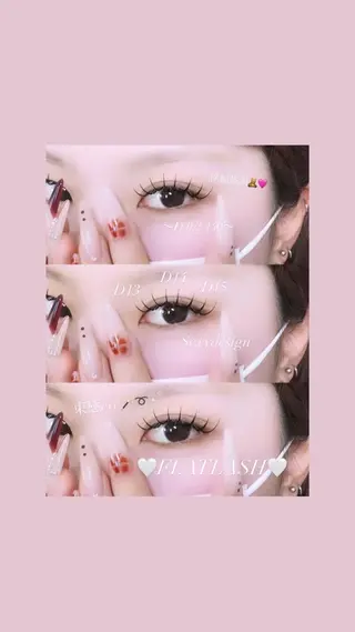 マツエク・マツパ JEMIA/ maoのマツエク・マツパデザイン