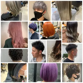 カラー パーマ ヘアアレンジ メンズ 美髪矯正✖️似合わせ 🌻ヒトミのヘアスタイル