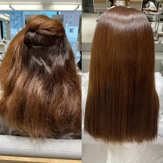 ロング レイヤーカット KAEのヘアスタイル