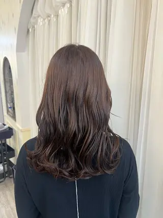 カラー 新城 奈央のヘアスタイル