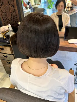 ショート ✨髪質改善✨ハイトー ンカラー⭐️藤沢のヘアスタイル