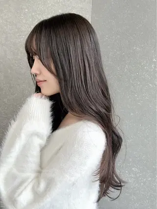 ロング カラー ブリーチなし透明感カ ラー🫧/Kannaのヘアスタイル