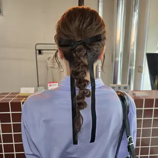 ヘアアレンジ ハヤシ マユ ✂ 府中美容室のヘアスタイル