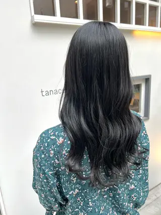 ロング カラー 草野ゆずき⌇縮毛矯正 ⌇Wカラー⌇レイヤーのヘアスタイル