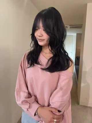 ロング Hikari / 天神大名/暖色カラーのヘアスタイル