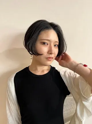 ショート 鳥越 一希のヘアスタイル