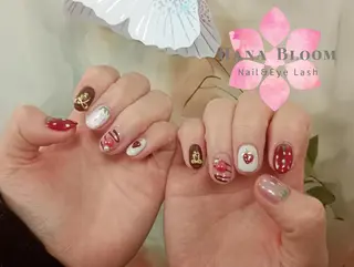 ネイル Hana Bloom Nail💛Rinaのネイルデザイン