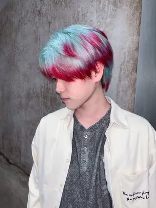 ショート カラー デザインカラー /rioのヘアスタイル