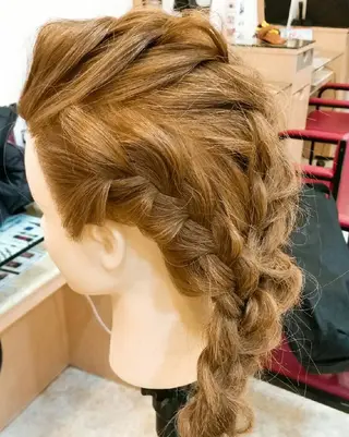 ヘアアレンジ 美谷添(ミヤゾエ) まどか大人ヘアサロンのヘアスタイル
