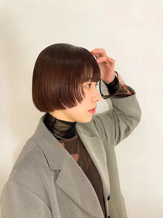 ショート Luca🟠 透明感カラーのヘアスタイル