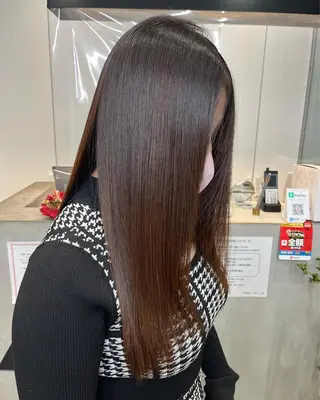 セミロング 【髪質改善特化･ 福田航洋】のヘアスタイル