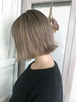 ショート カラー パーマ ヘアアレンジ 推し活専用 【派手髪】飯野ゆかりのヘアスタイル