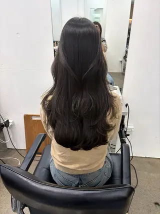 ロング カラー ♡🪞韓国スタイル/ MISATO🪞♡のヘアスタイル