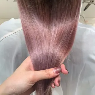 ロング kiyono ⭐︎ダブルカラーのヘアスタイル