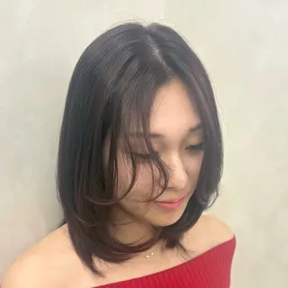 カラー 【戸塚】🎵艶髪／ ヘッドスパ／真実🎵のヘアスタイル