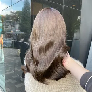 ロング カラー 山内 直英のヘアスタイル