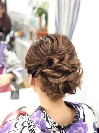 ヘアアレンジ ヘアセット専門店 佐藤のヘアスタイル