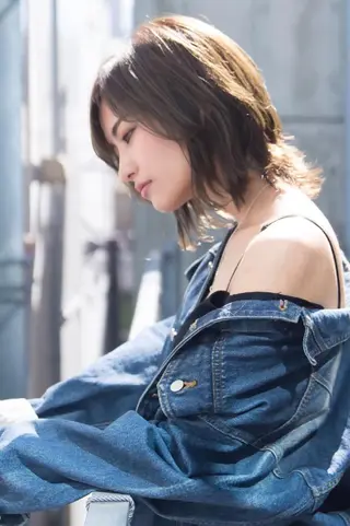 ミディアム カラー メンズ特化 TAKE高崎のヘアスタイル