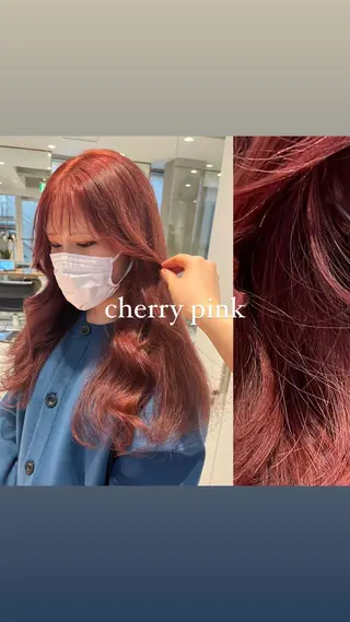 ロング カラー ヘアアレンジ stylist ◎RUKI.のヘアスタイル