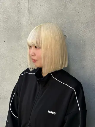 ショート カラー 韓国レイヤー kira🌛のヘアスタイル