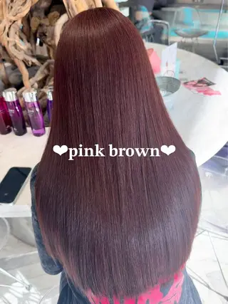 ロング カラー Waka /透明感垢抜けカラーのヘアスタイル