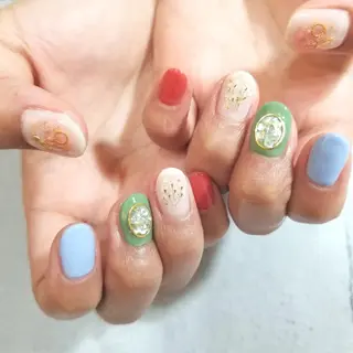 ネイル nijiiro🌈 サトウのネイルデザイン