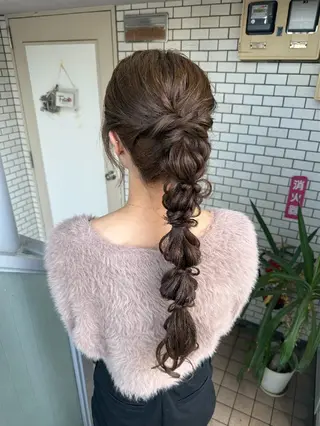 ヘアアレンジ 🪄表参道ヘアメイク /艶感ヘアメ/れいなのヘアスタイル