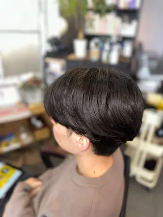 ショート パーマ メンズ 元住吉プランツヘアー ☘️丸山☘️のヘアスタイル
