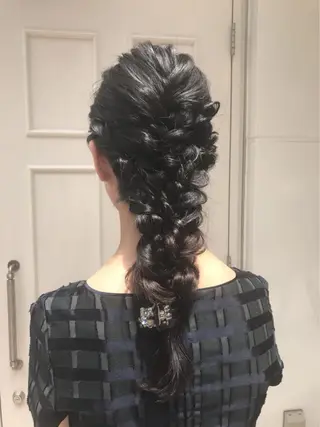 セミロング カラー Blanco Color&Careのヘアスタイル