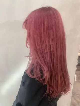 ロング カラー 堤 麻衣子のヘアスタイル
