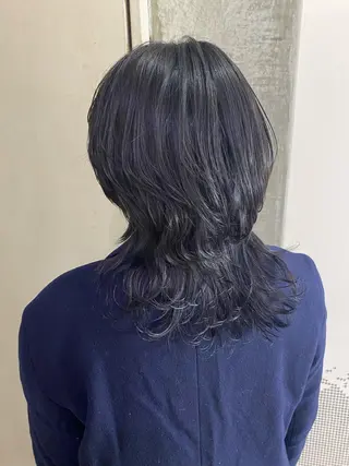 ミディアム カラー 清村 和音のヘアスタイル