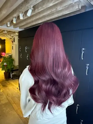 ロング カラー 🦄垢抜けボブ特化× 暖色カラー未来🦄のヘアスタイル