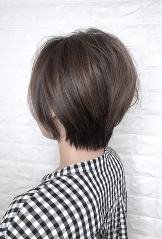 ショート 縮毛矯正/髪質改善 主税巧一のヘアスタイル