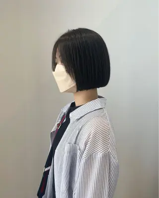 ショート minatsu 東京の技術を京都でのヘアスタイル
