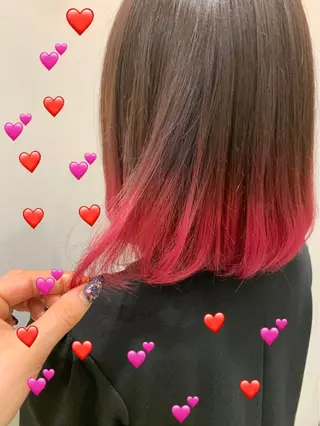 ミディアム カラー 新宿駅近♡個室 ♡関口三都季🌜のヘアスタイル