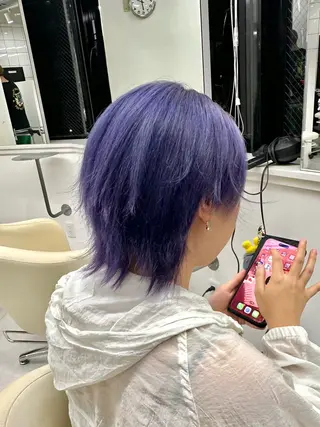 ショート カラー 颯人/三ノ宮/ 透明感/ブリーチのヘアスタイル