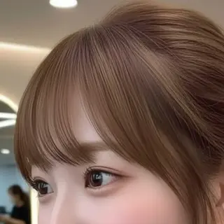 ロング 🩶【巻ける縮毛 矯正】🩶蘭のマツエク・マツパデザイン