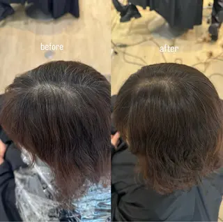 カラー TIDEHAIR 悠愛のヘアスタイル