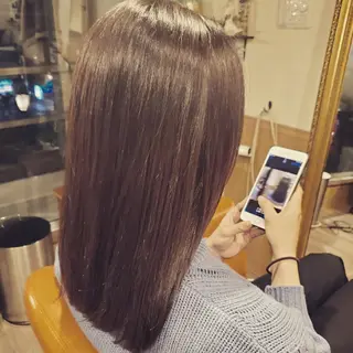 ロング カラー spa hair ark 富井直美のヘアスタイル