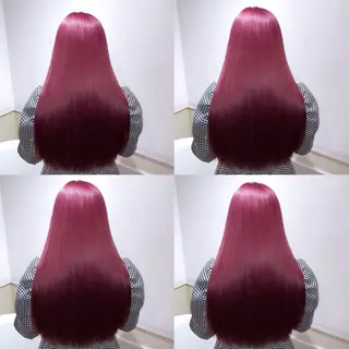 ロング カラー ブリーチなし透明感 カラー🤍ྀིきららのヘアスタイル