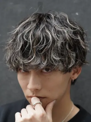 カラー メンズ 仙台メンズパーマ/ fifth/丸山佳叶のヘアスタイル